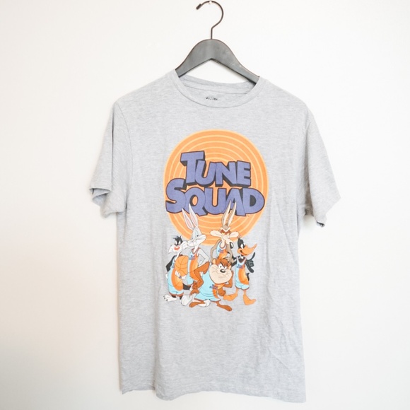 Warner Bros. Other - Men's Medium Space Jam Legacy Tune Squat T-Shirt Gray